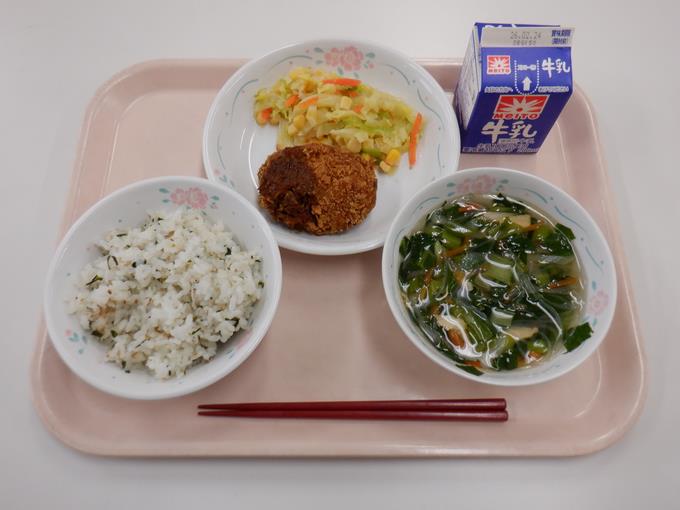 人気の「わかめご飯」♪