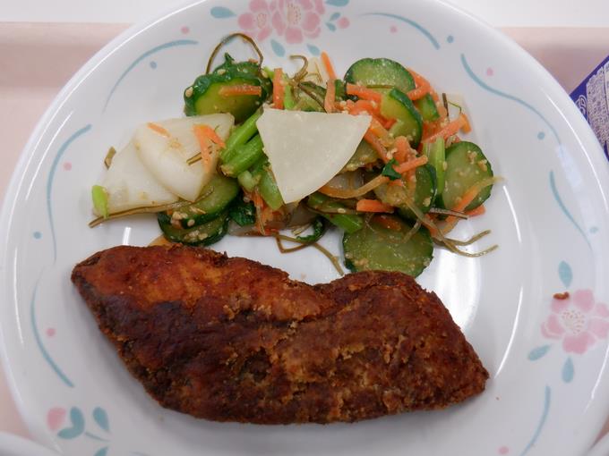 さらさ揚げとさっぱりあえ