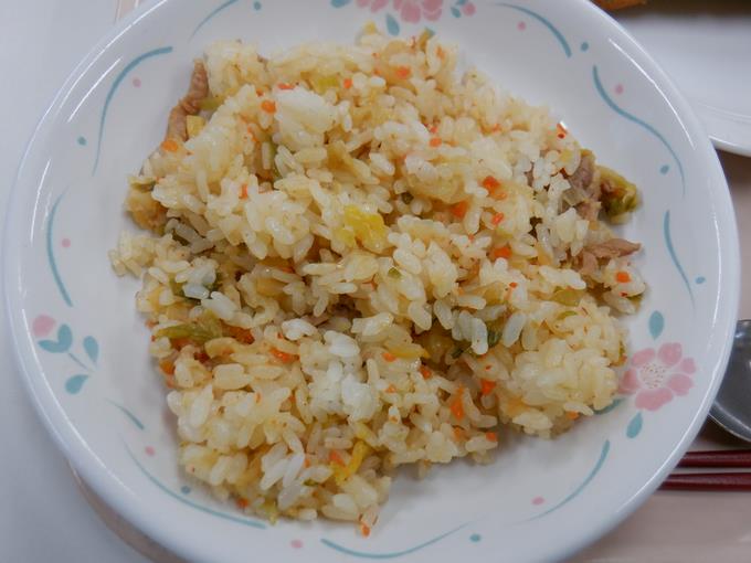 キムチチャーハン風ご飯