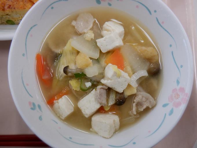 いも煮会のけんちん汁