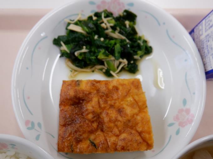 からくさ焼きと煮びたし