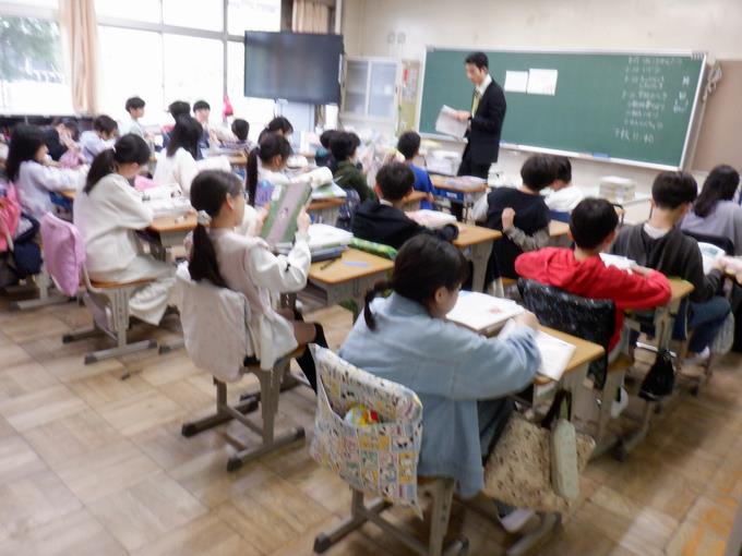 学級での活動開始♪