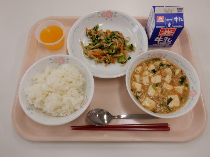 今日は中華メニュー♪