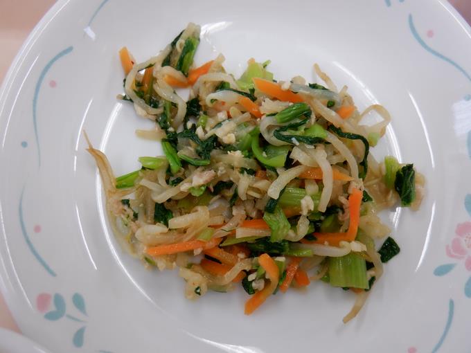 大根とハムの中華和え