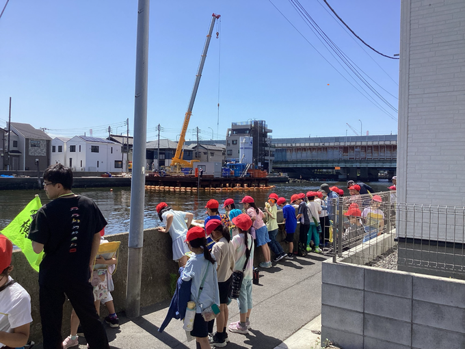 海のようすはどうかな？