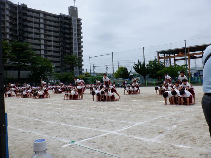 高学年による表現運動