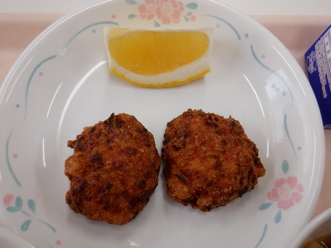 豆腐の真砂揚げ＆河内晩柑