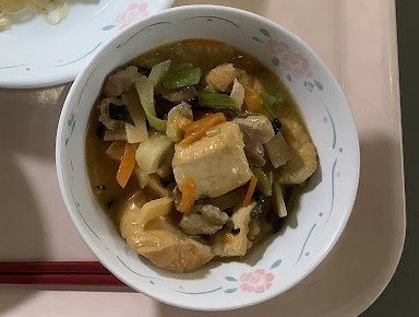 生揚げのみそいため