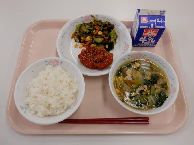 6月9日の給食