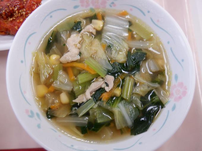 白菜のスープ