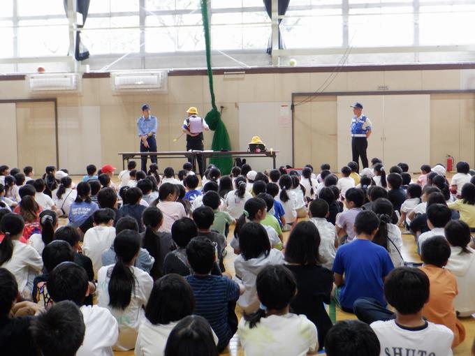 警察署の方からの話
