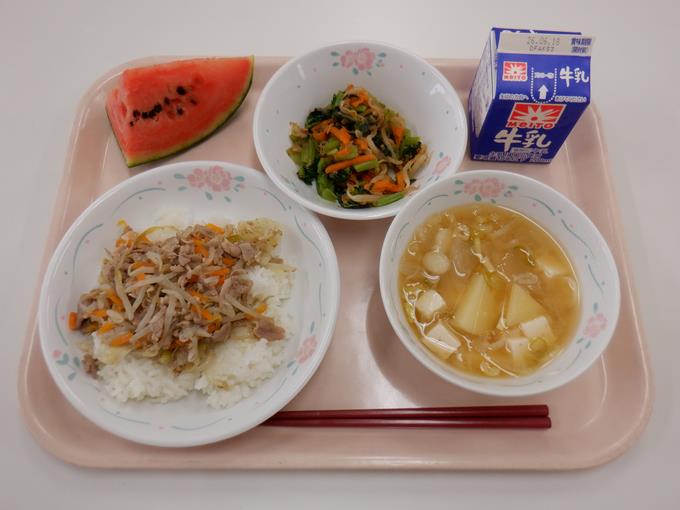 6月11日の給食