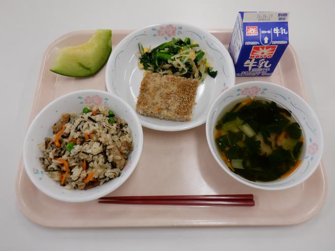 6月12日の給食