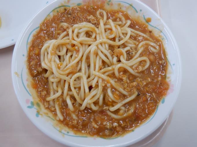 ソフトめんミートソース