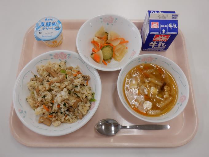 6月18日の給食