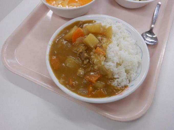 チキンカレーライス
