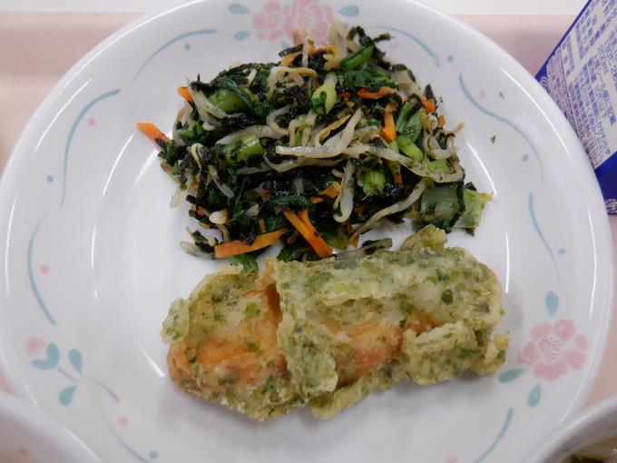 笹かまぼこのいそべ揚げ