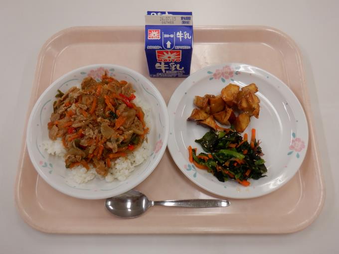 7月8日の給食