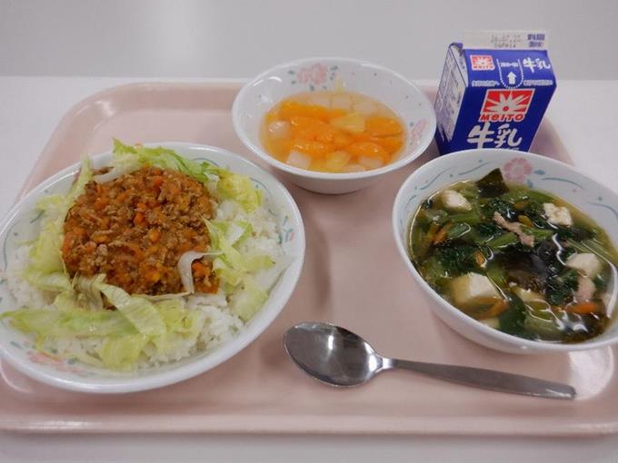 今日の給食