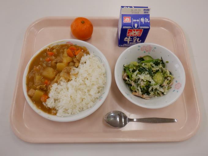 9月2日の給食