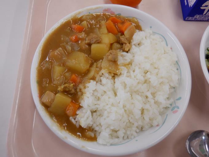 チキンカレーライス