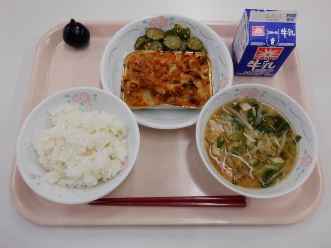 9月11日の給食