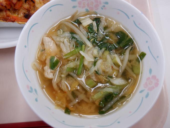 キムチ鍋風みそ汁