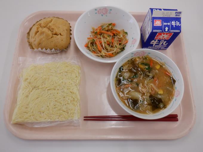 今日は｢みそラーメン｣♪