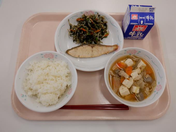10月1日の給食