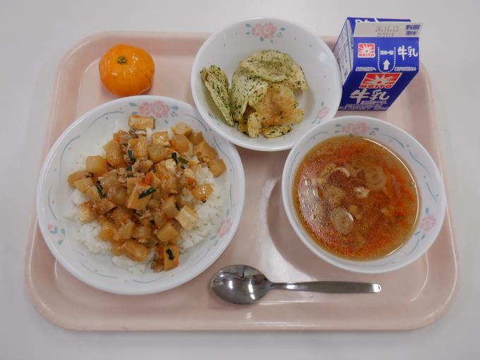 今日は「マーボー大根丼」