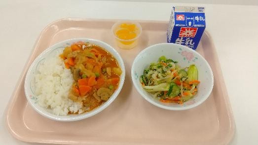 今日の給食