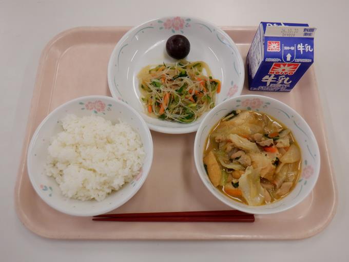 10月23日の給食