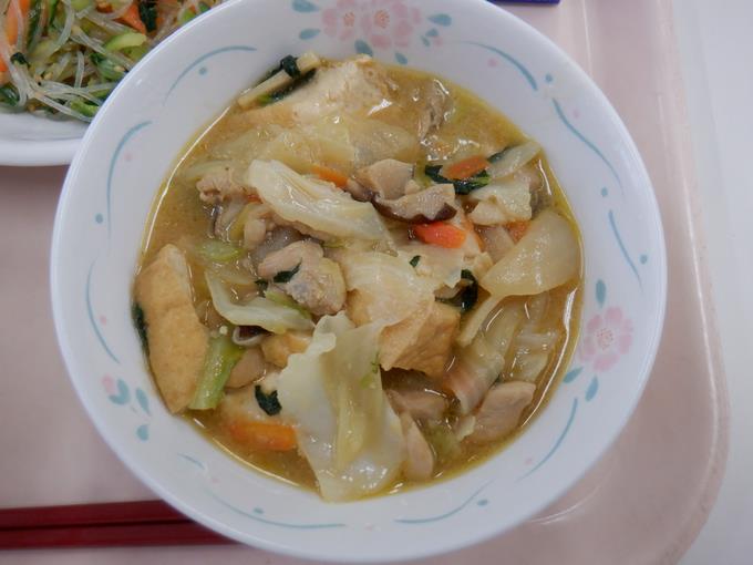 生揚げのみそ炒め