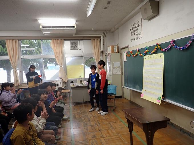 かもめ学級卒業を祝う会