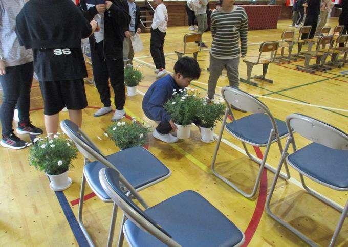 置き方も考えて