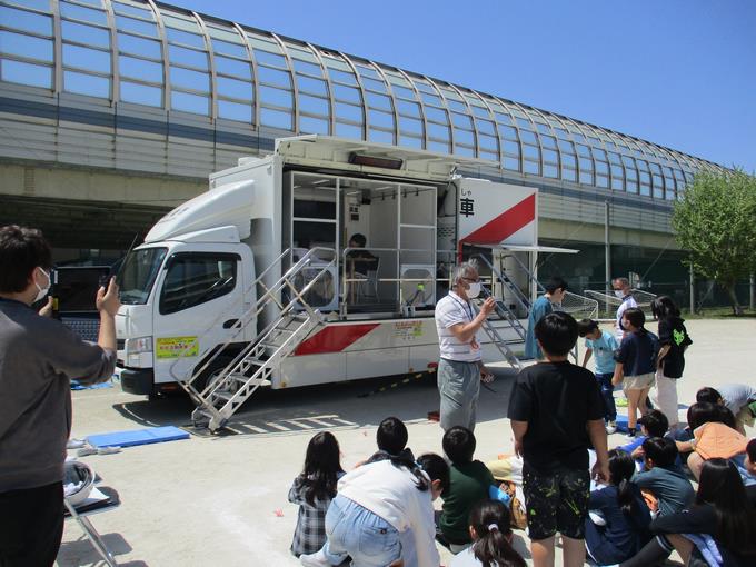 起震車体験