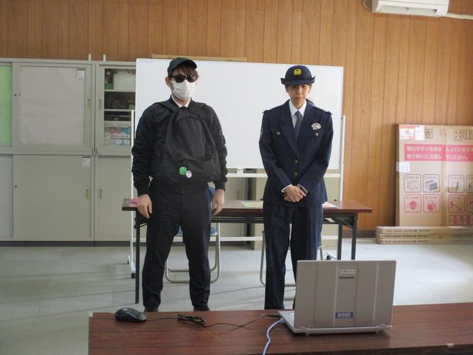 警察のかたのお話