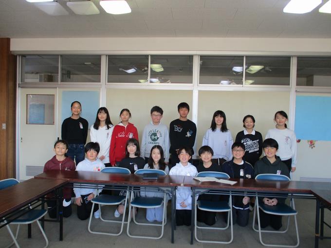 引き継ぎ式、頑張りました