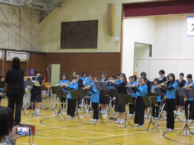 湊中との合同合奏