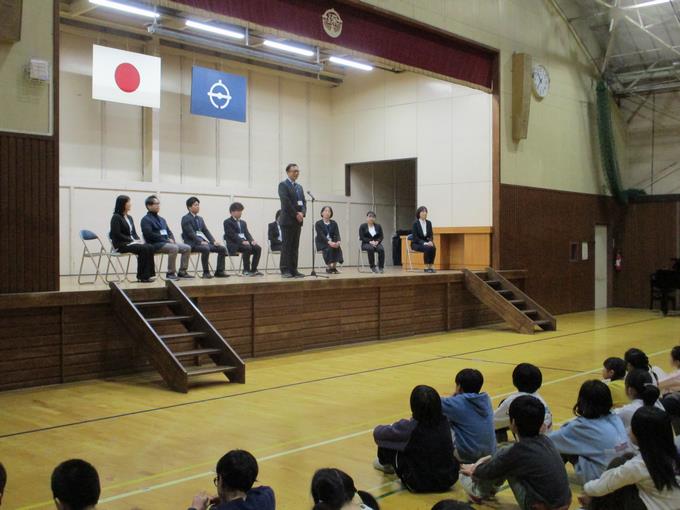 一人ずつお話をいただきました