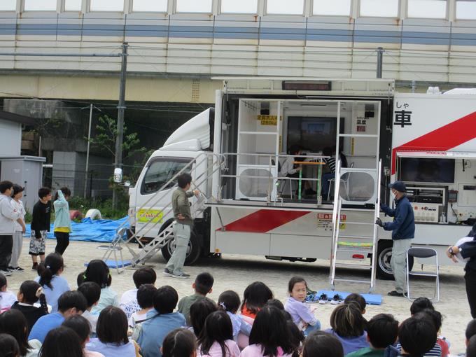 大きな揺れを体験しました