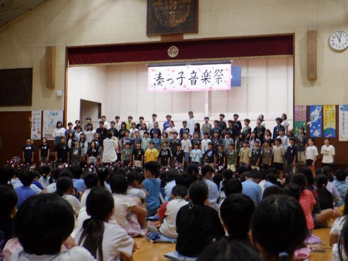 6年生　小学校最後の音楽祭