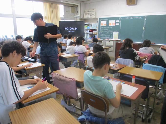 一人で考え中