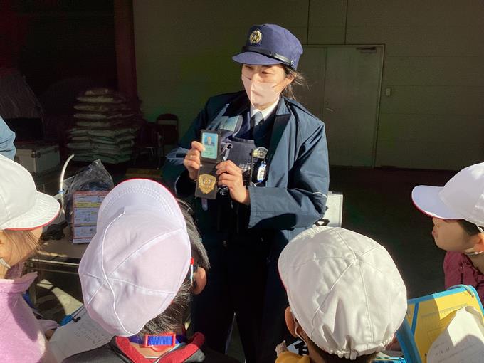 警察署見学②