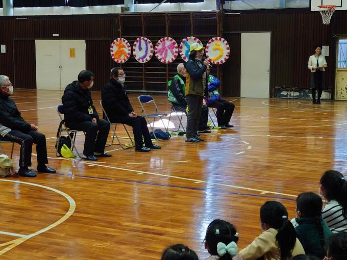 スクールガードの方から