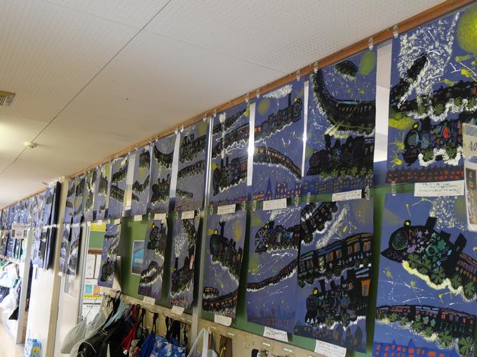 夢・アート展の準備