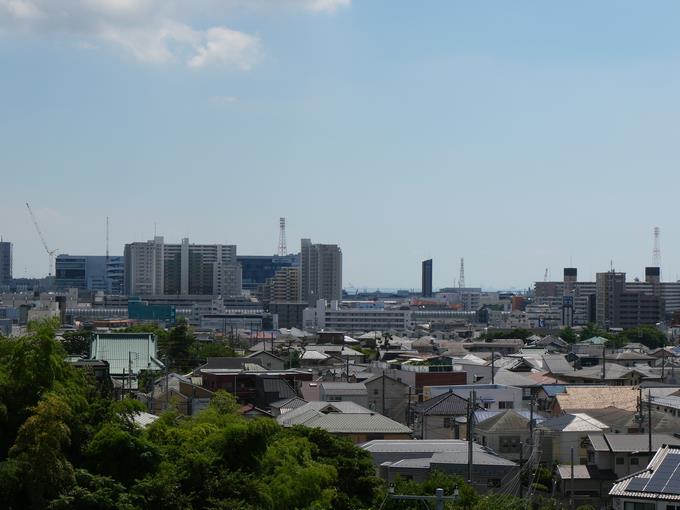 東京湾方面