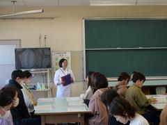 給食試食会　説明