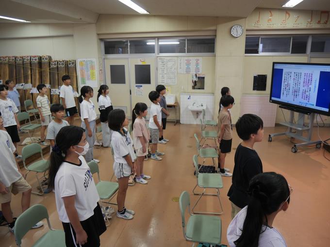 音楽の授業
