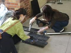 エアコンフィルター清掃